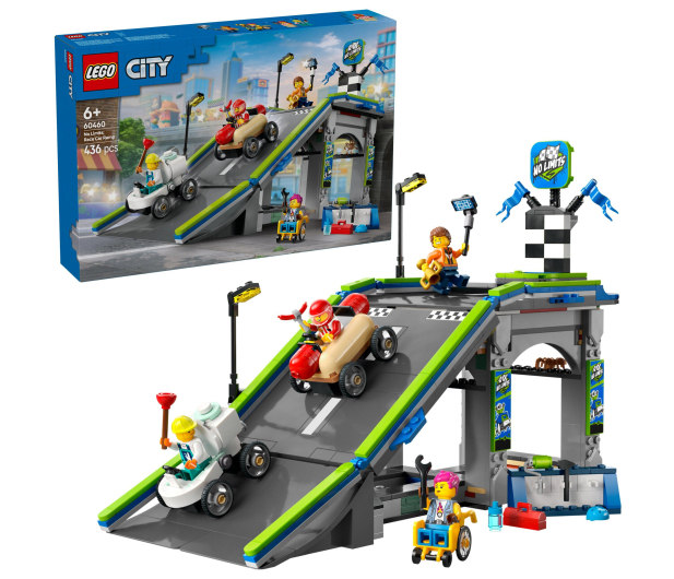 LEGO City 60460 Bez granic: tor z rampami dla wyścigówek - 1298089 - zdjęcie
